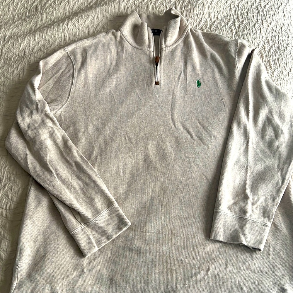 Ralph Lauren polo- 2x men’s zip Henley sweater